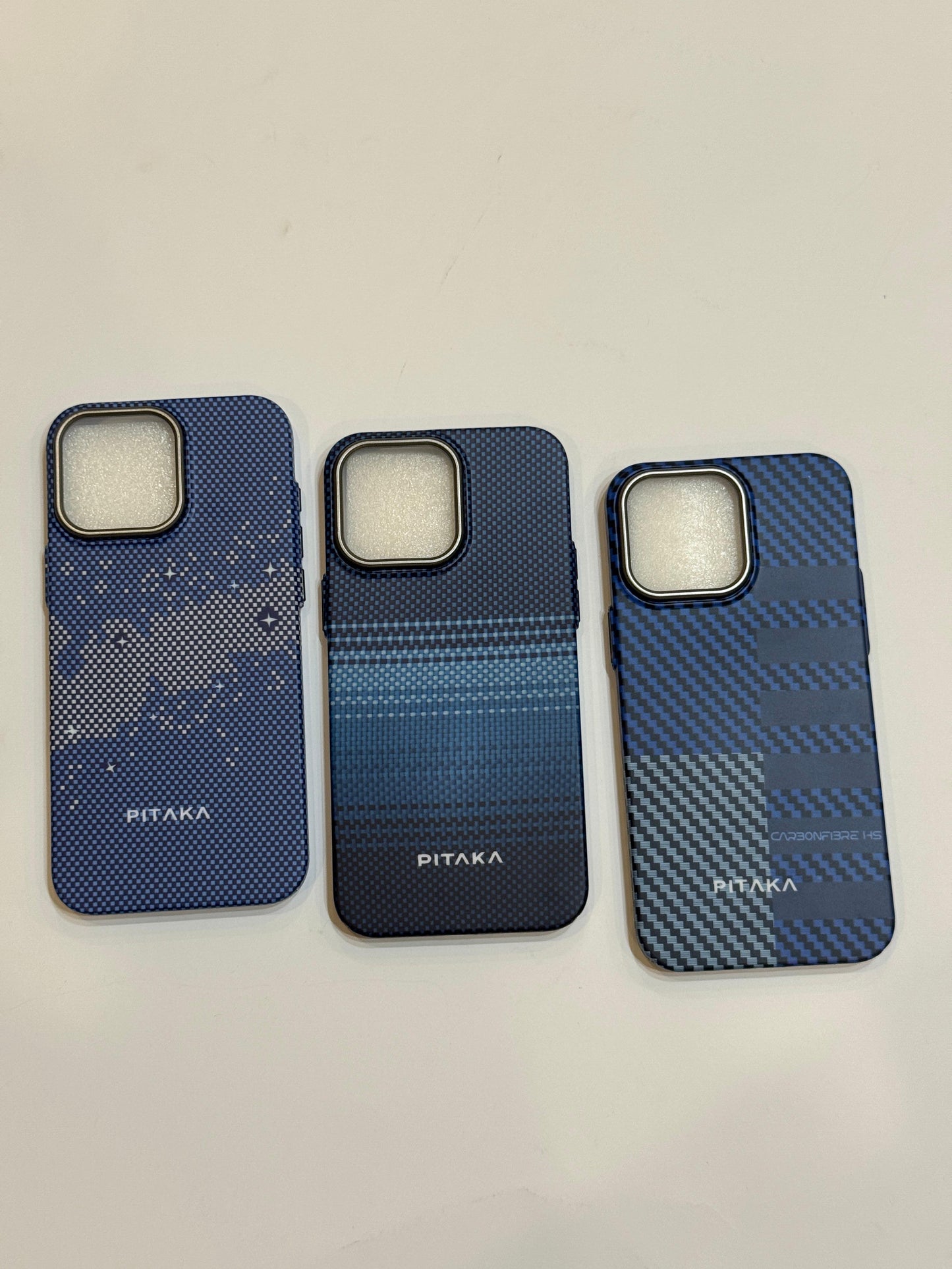 PITAKA Ultra-Slim iPhone Case – Starry Night (Fusion Weaving Series)