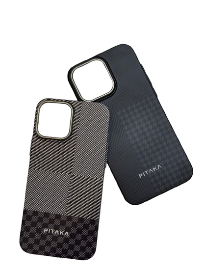PITAKA Ultra-Slim iPhone Case – Matrix (Fusion Weaving® Series)