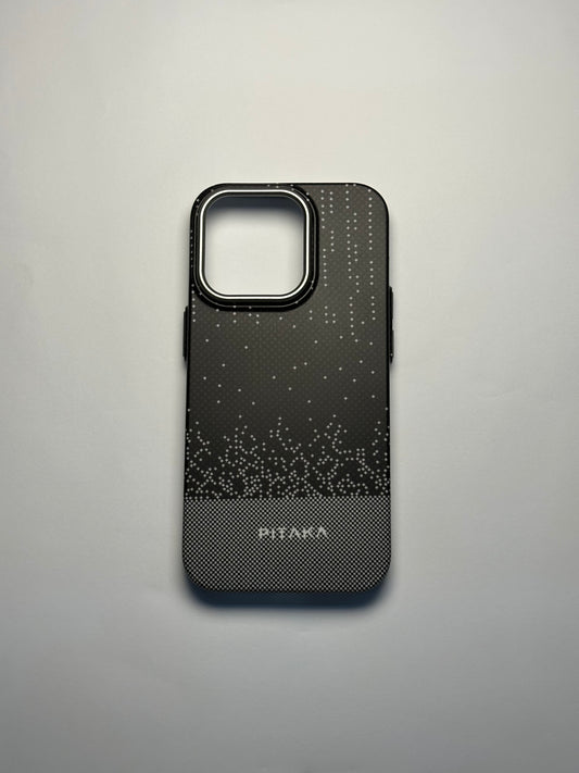 PITAKA Ultra-Slim iPhone Case – Starry Night (Fusion Weaving® Series)