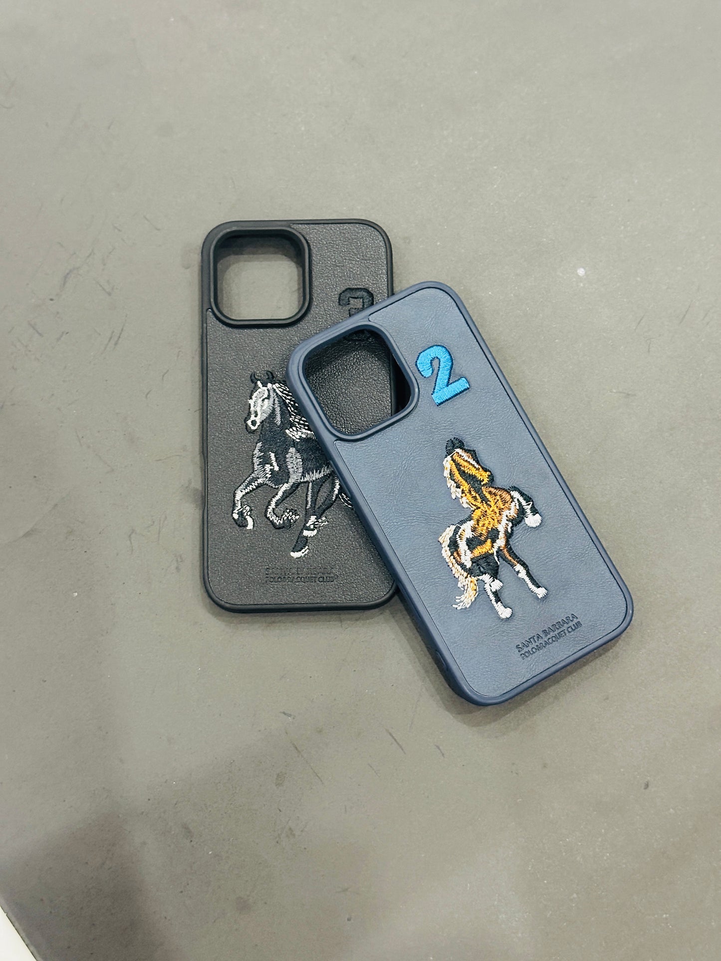 Santa Barbara Polo &amp; Racquet Club Leather iPhone Case – Royal Chestnut Edition